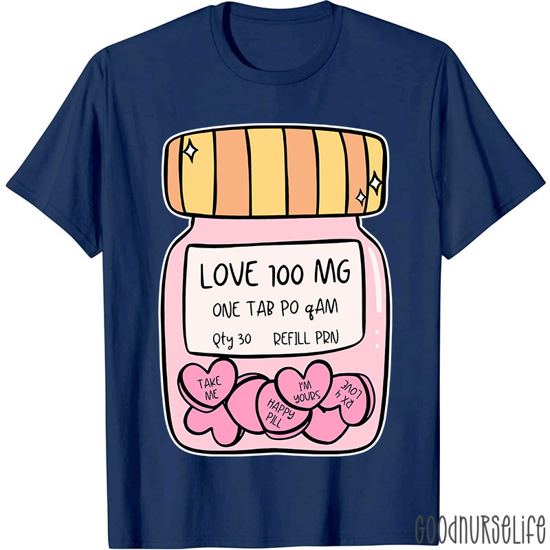 Valentines Day Pharmacy Nurse T-Shirt