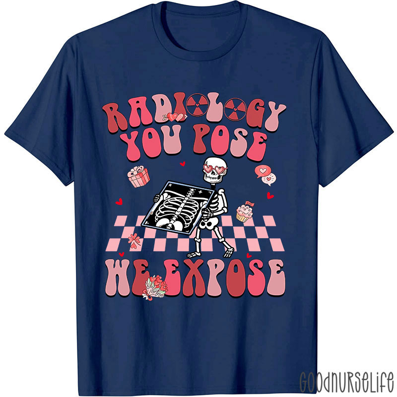 Radiology Tech Valentine Nurse T-Shirt