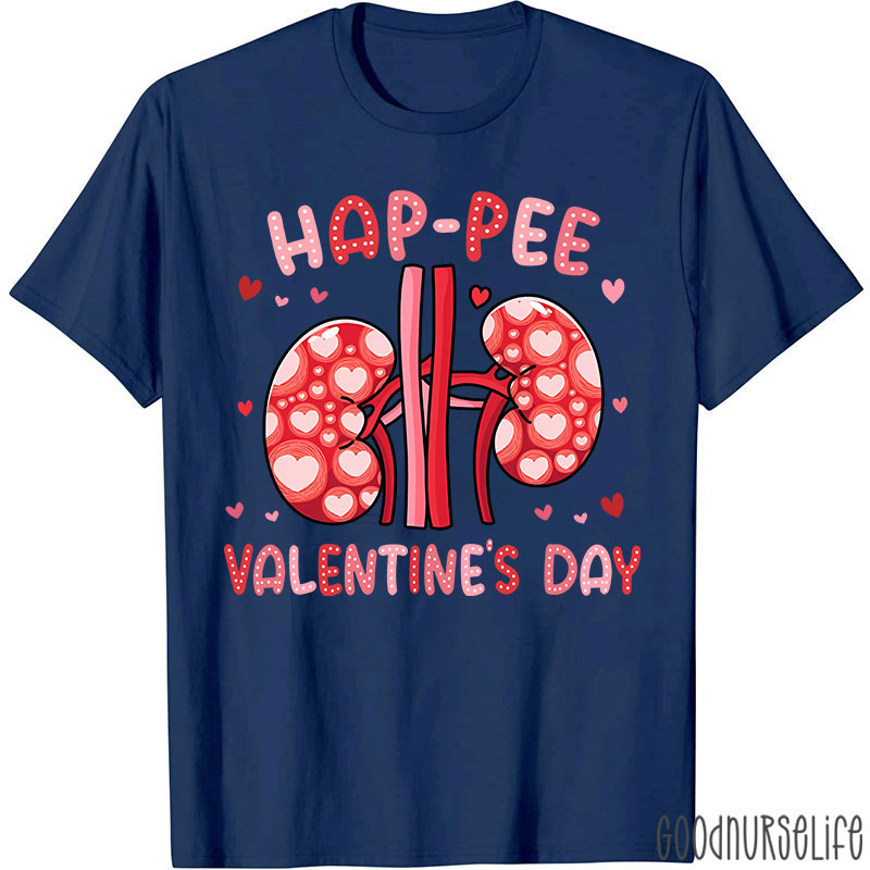 Kidney Wishes Valentine's Day Nurse T-Shirt