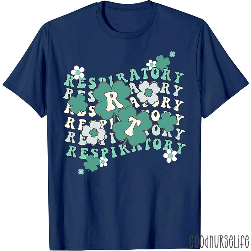 Clover Respiratory RT Nurse T-Shirt