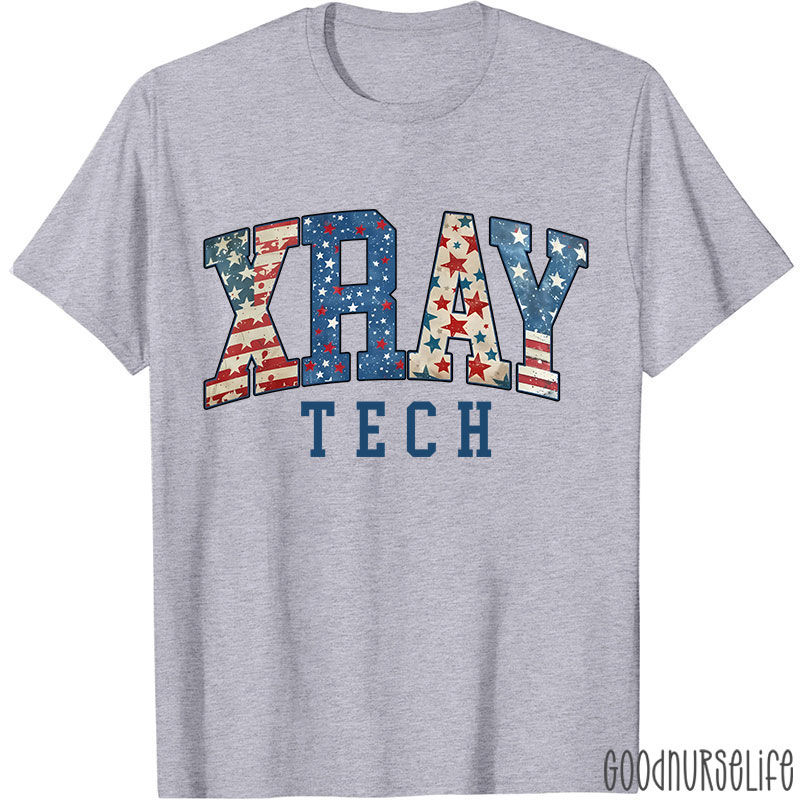 Xray Tech Radiology 4th Of July T-Shirt