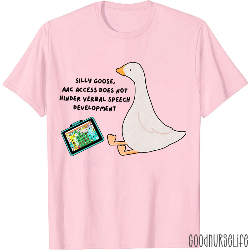 Comfort Colors Silly Goose Speech Therapist T-Shirt