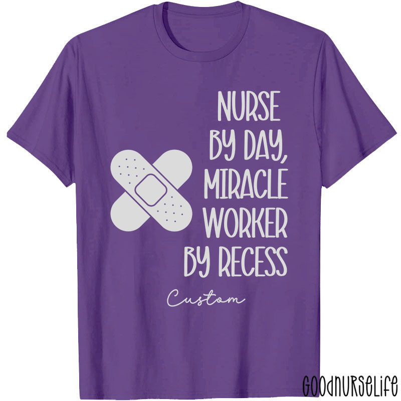 Personalized Funny School Nurse For Birthday Custom Nurse T-Shirt