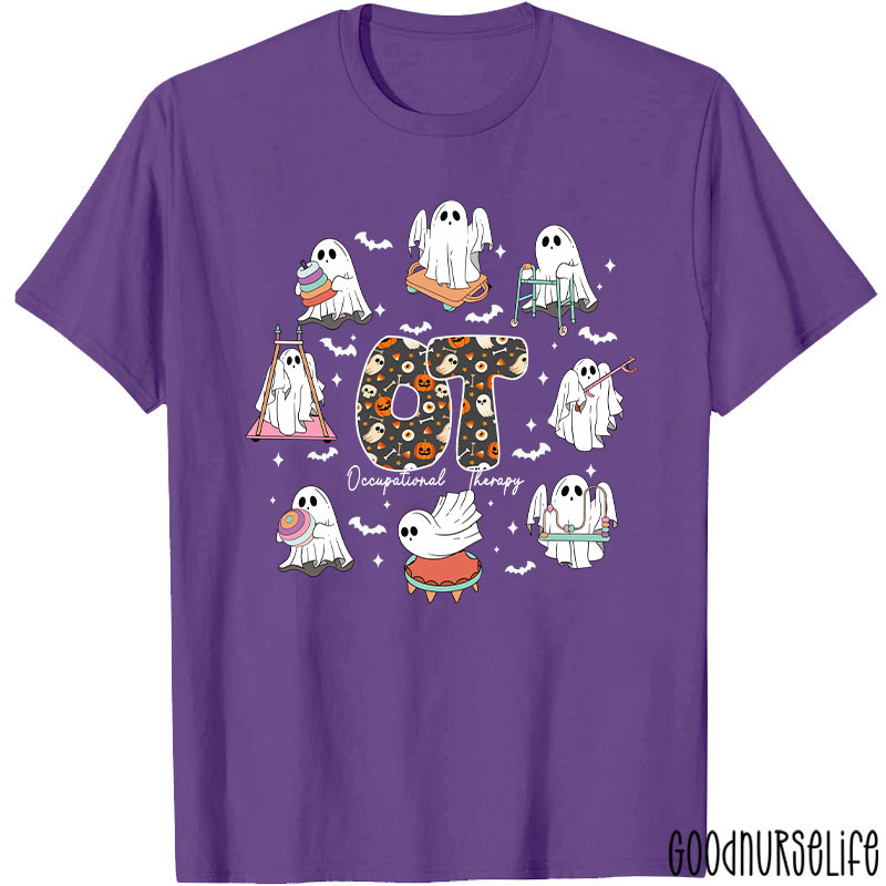 Occupational Therapy Spooky Season Halloween T-Shirt