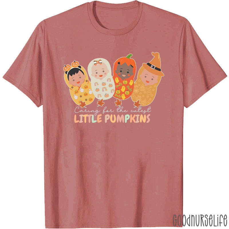 Halloween Caring For The Cutest Little Pumpkins T-Shirt
