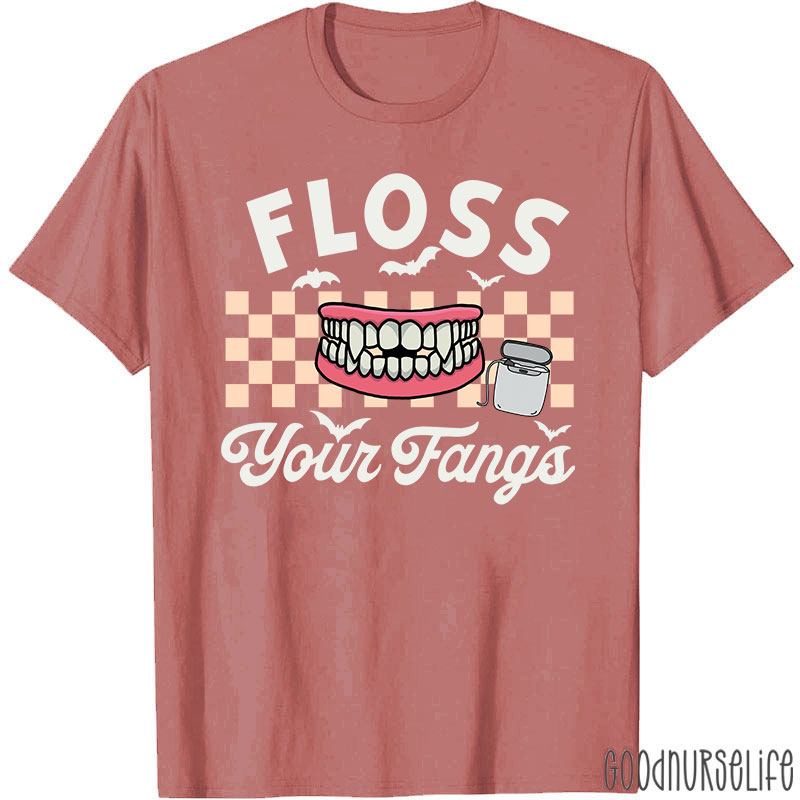 Floss Your Fangs Halloween T-Shirt