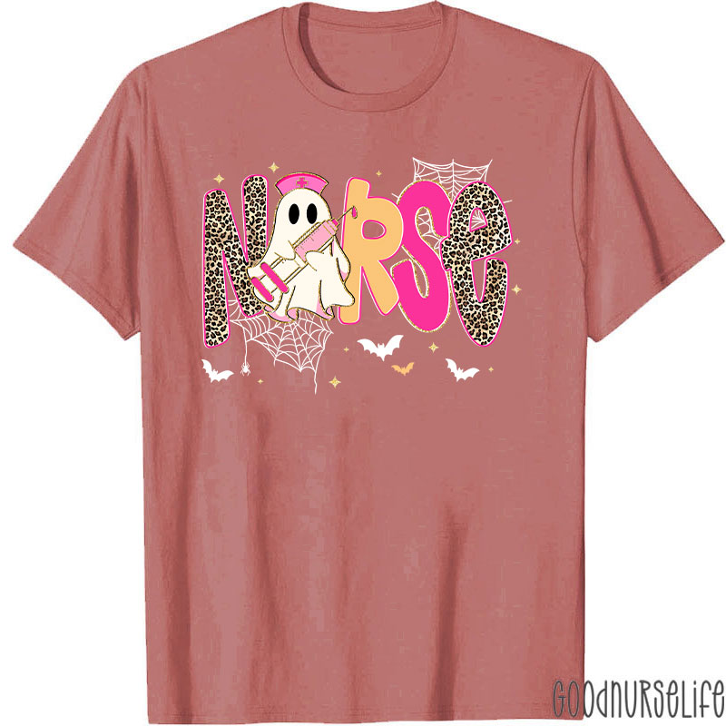 Halloween Nurse Butterfly Stethoscope Nurse T-Shirt