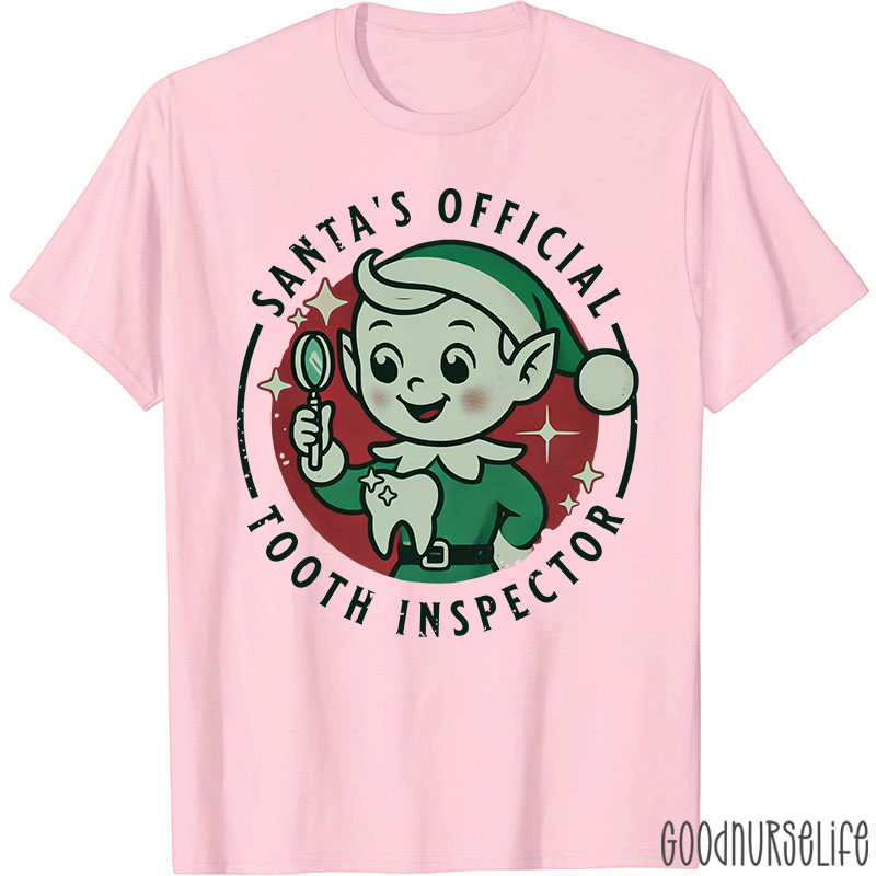 Santa's Official Tooth Inspector T-Shirt