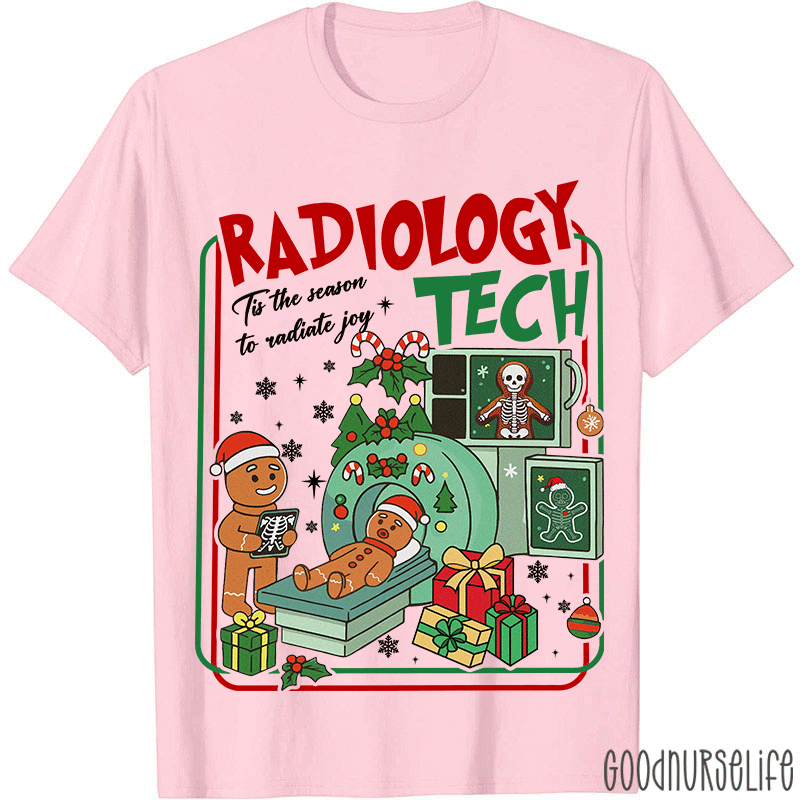 Tis The Season To Radiate Joy Gingerbread T-Shirt