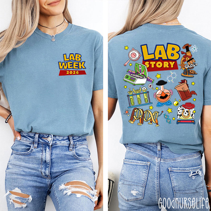 Laboratory Team Lab Story Lab Week 2026 Two Sided T-Shirt