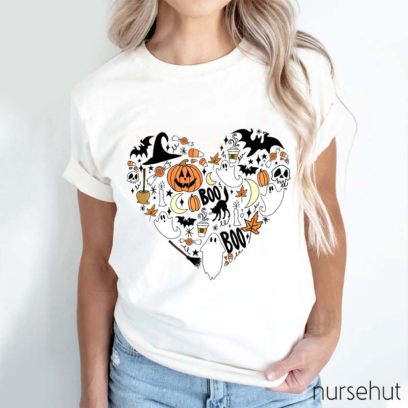 Happy Halloween Boo Boo Nurse T-Shirt