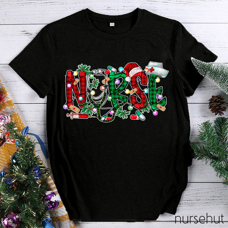 Merry Christmas Nurse T-Shirt