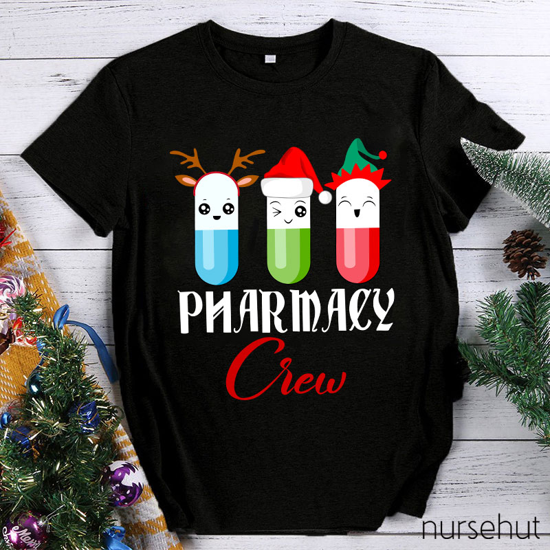 Santa Pharmacy Crew Nurse T-Shirt