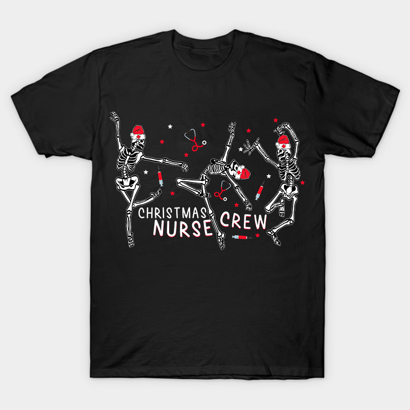 Christmas Nurse Crew Nurse T-Shirt