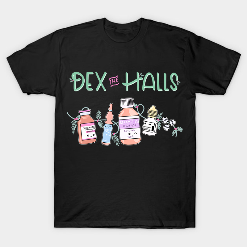 Dex The Halls Nurse T-Shirt