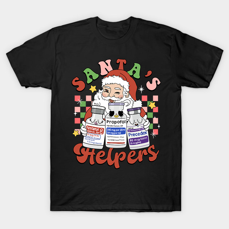 Santa's Helpers Nurse T-Shirt