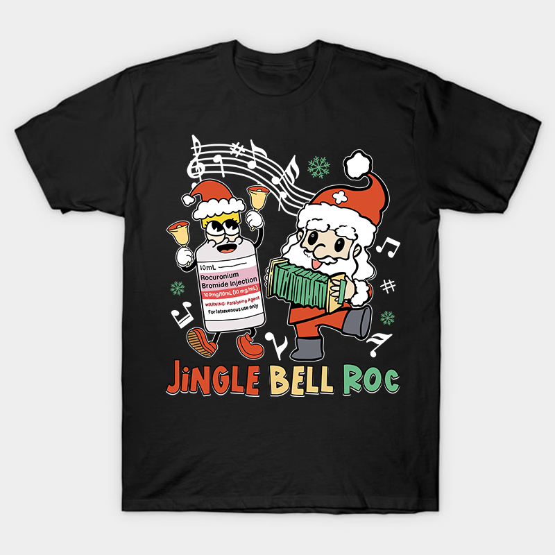 Jingle Bell Roc Nurse T-Shirt