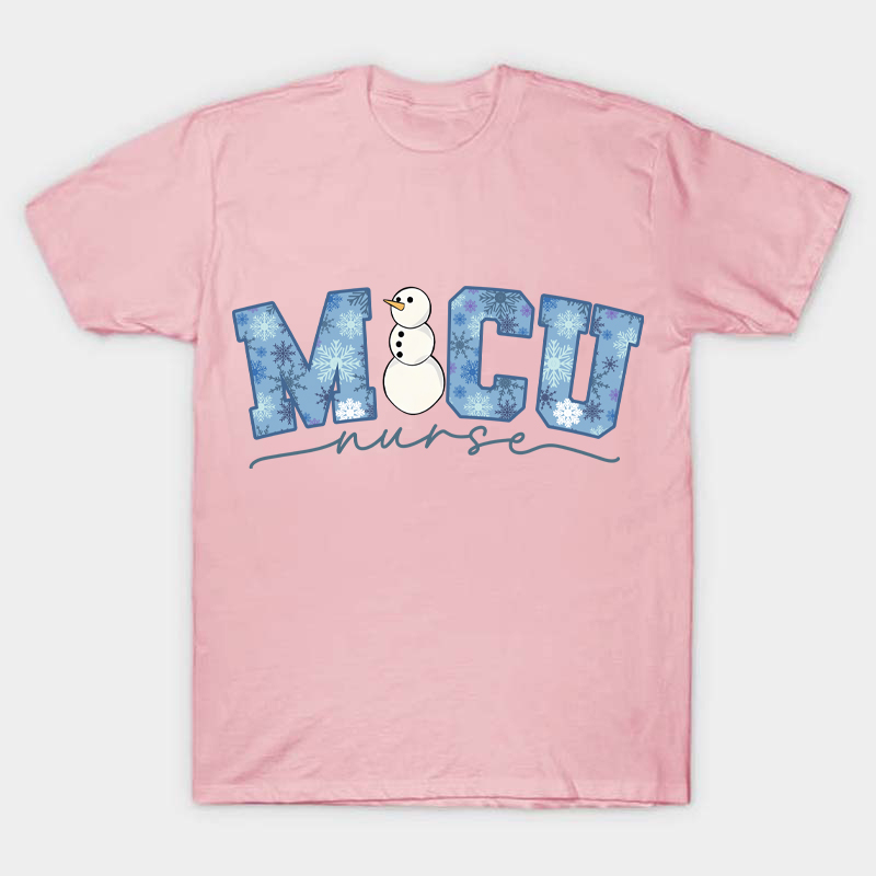 Personalized Snowflakes Nurse T-Shirt