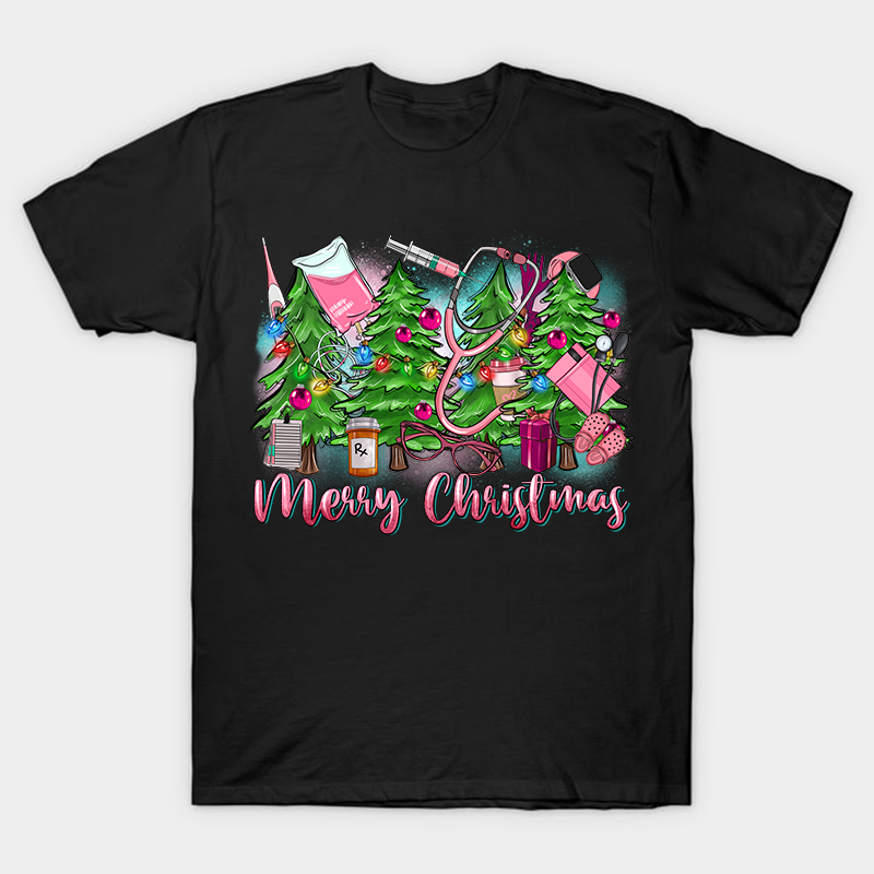 Merry Christmas Nurse T-Shirt