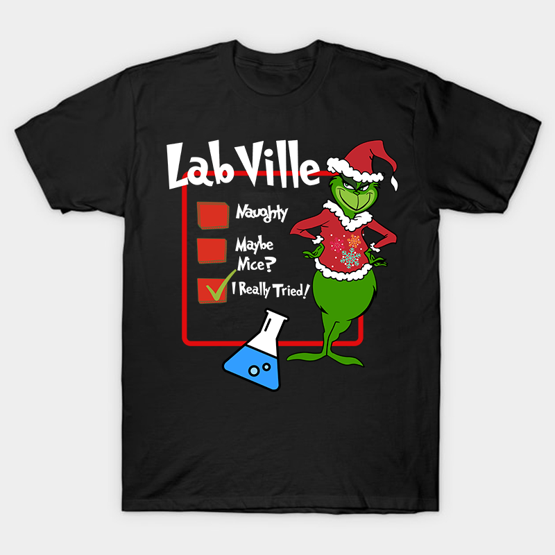 Labville I Really Tried Nurse T-Shirt