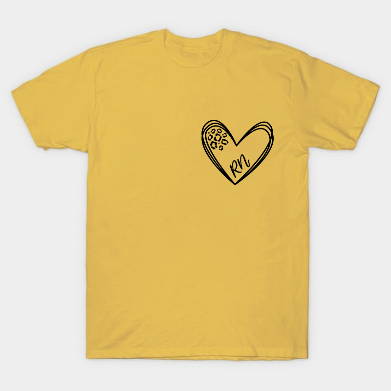 Simple Love RN Nurse T-Shirt