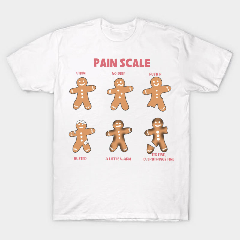 Pain Scale Nurse T-Shirt