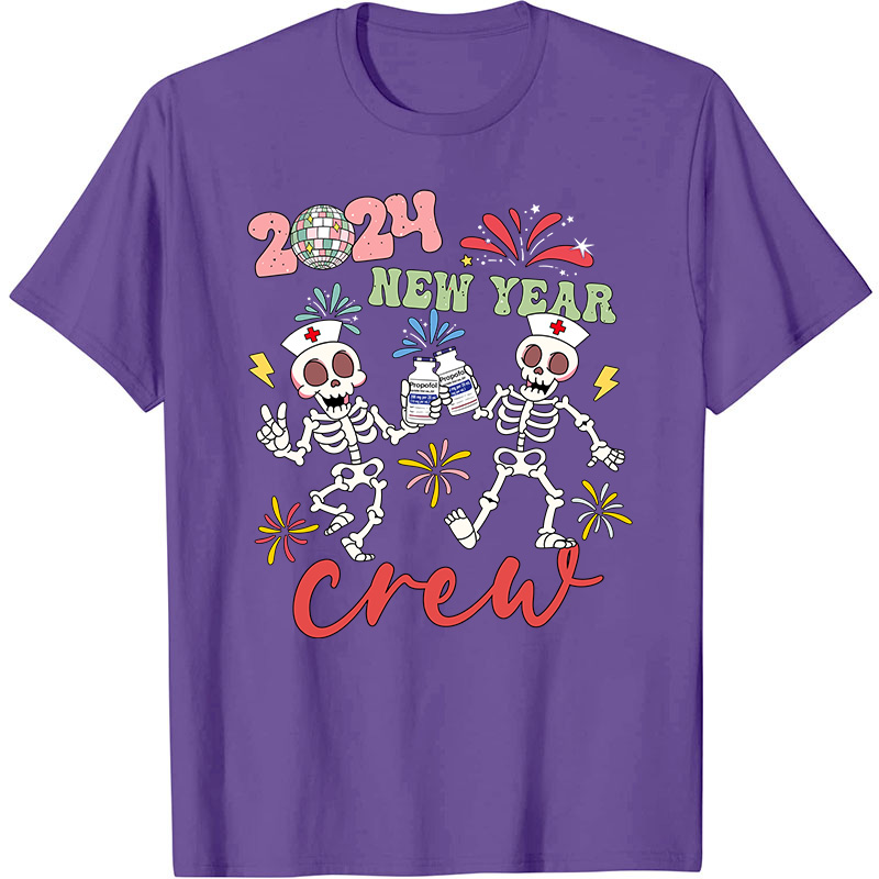 Happy New Year Crew Nurse T-Shirt