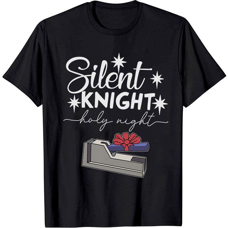 Silent Knight Holy Night Nurse T-Shirt
