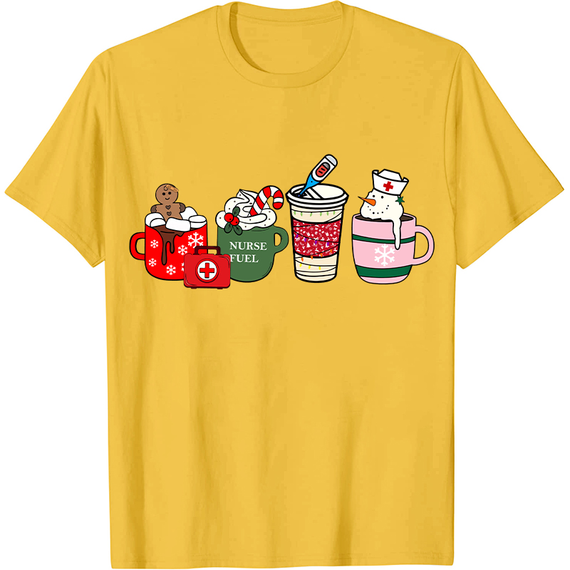 Nurse Christmas Coffee Nurse T-Shirt