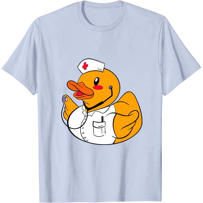 Nurse Rubber Duck Toy Nurse T-Shirt