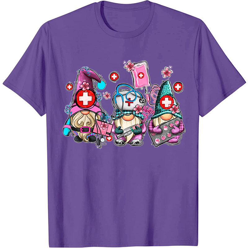 Valentine Gnome Nurse T-Shirt
