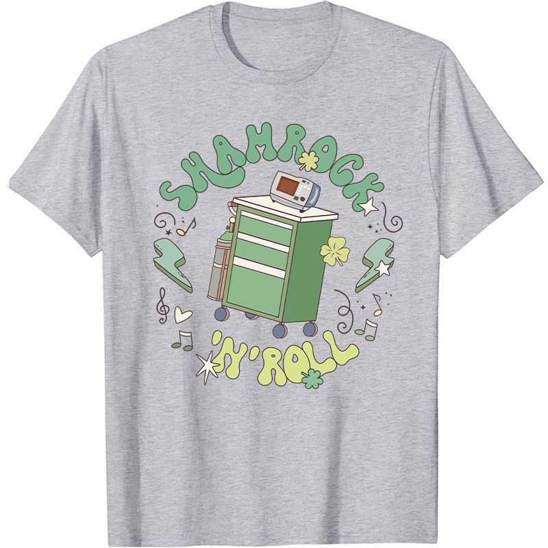 Shamrock N Roll Nurse T-Shirt