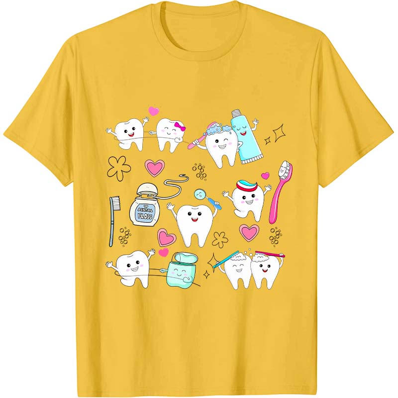 Happy Little Teeth Nurse T-Shirt
