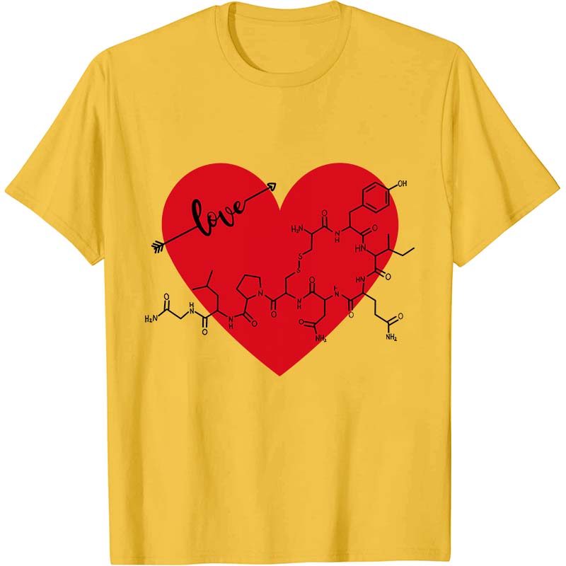 Oxytocin Valentine's Day Nurse T-Shirt