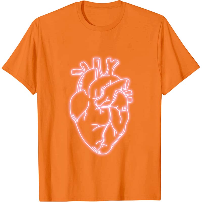 Iridescent Heart Nurse T-Shirt