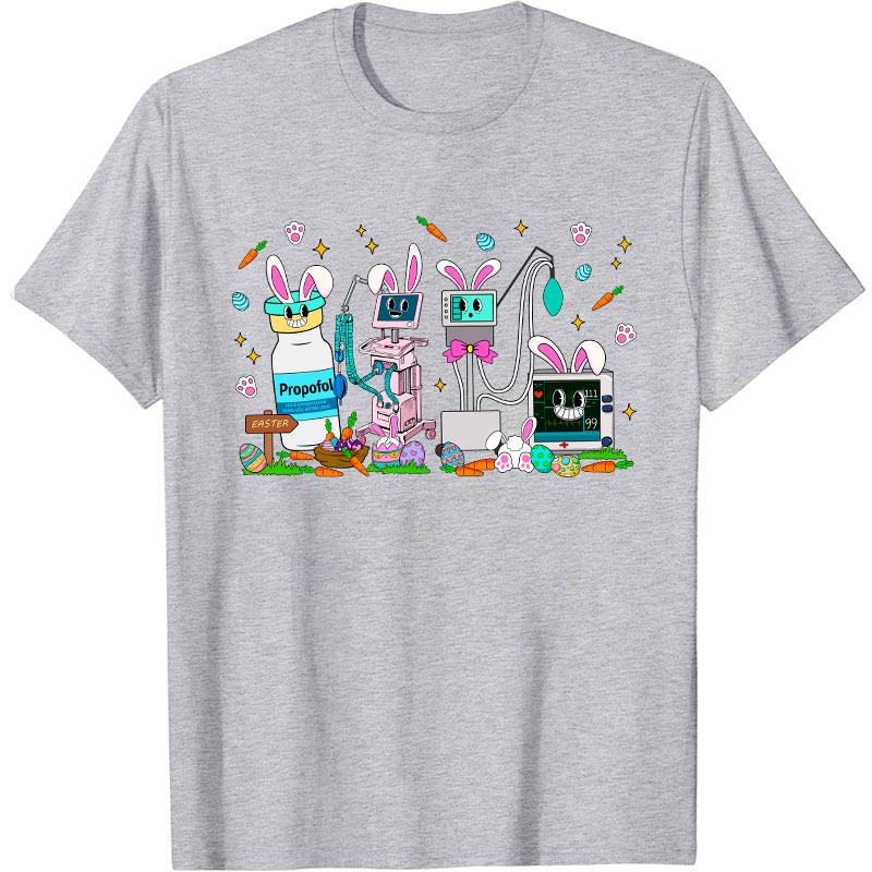 Easter Bunny Crew Nurse T-Shirt