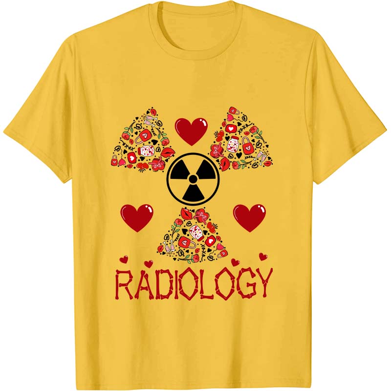 Radiology Valentine Nurse T-Shirt