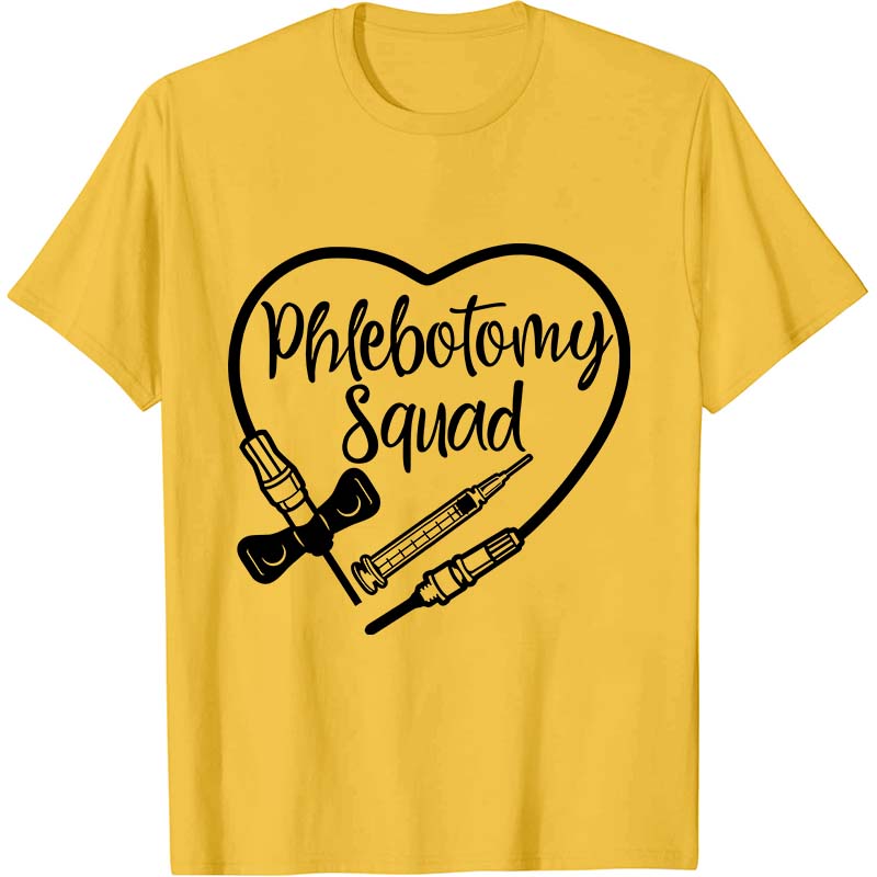 Phlebotomy Squad Nurse T-Shirt