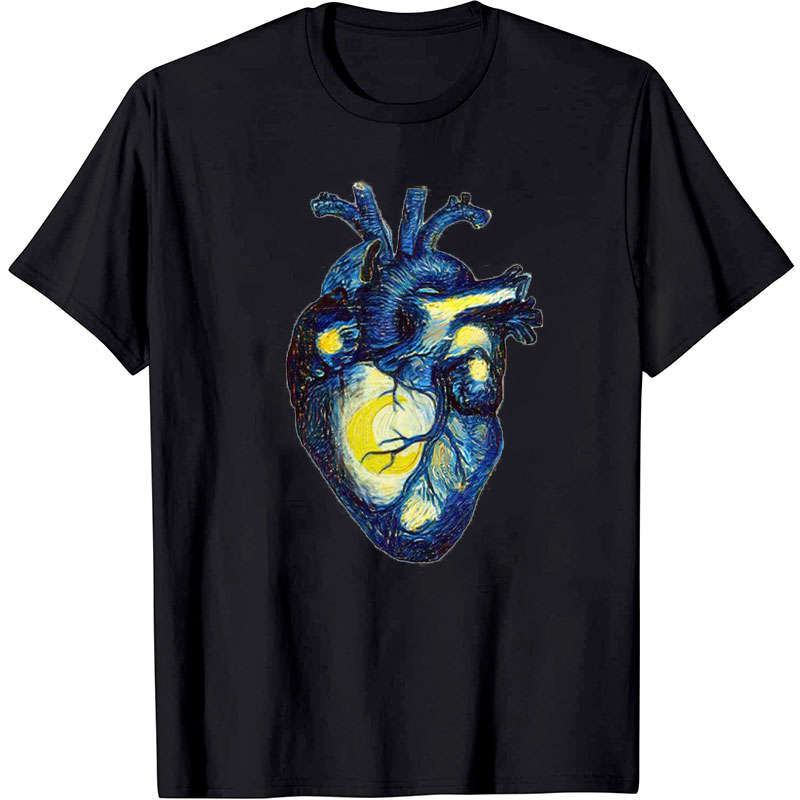 Heart Of Star Night Nurse T-Shirt