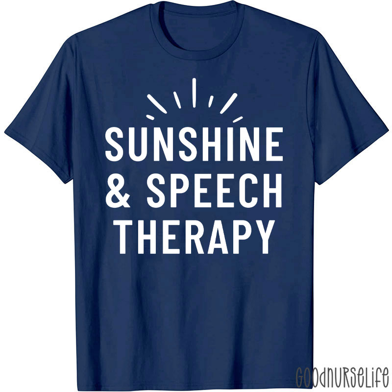 Sunshine & Speech Therapy T-Shirt