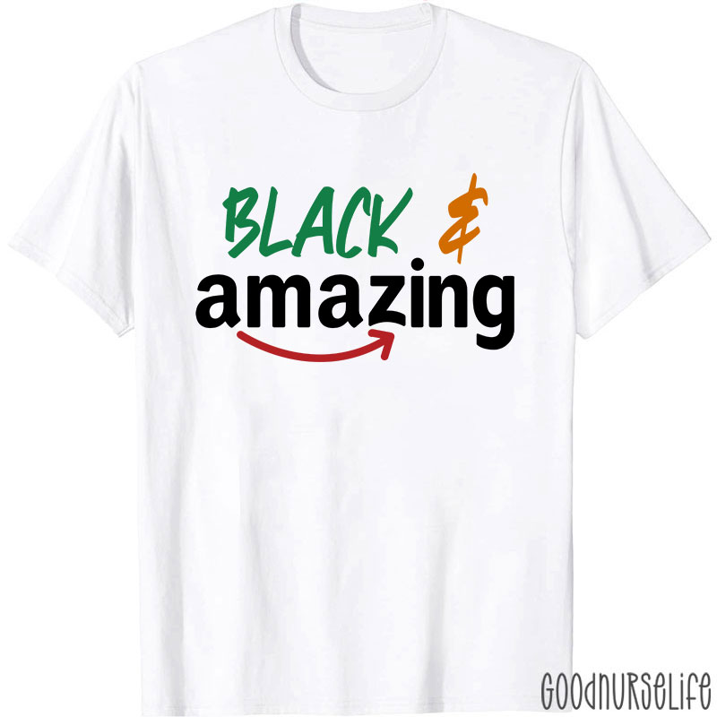 Black Pride Nurse T-Shirt