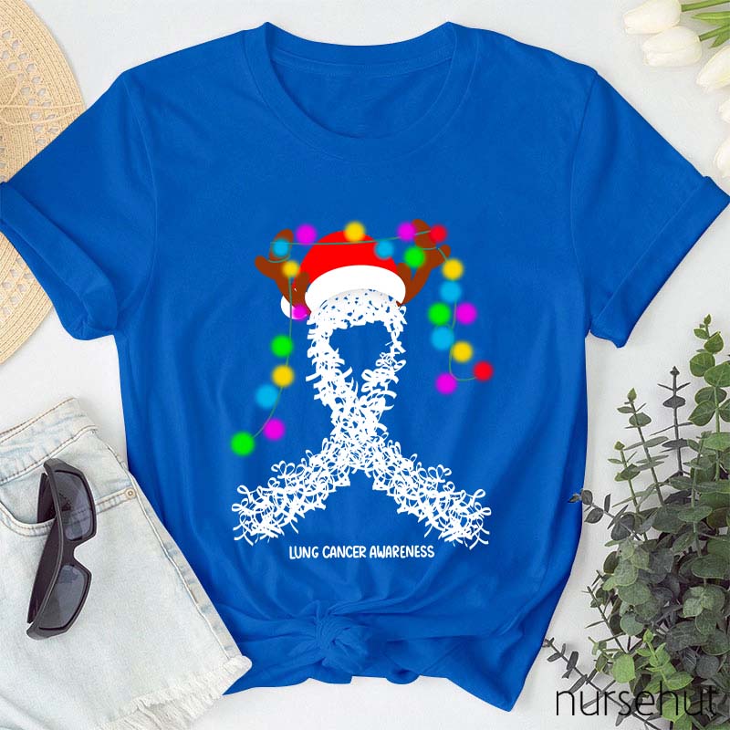Lung Cancer Awareness Nurse T-Shirt