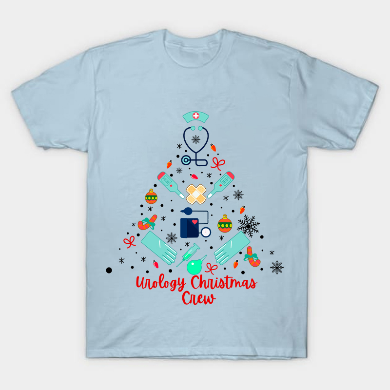 Urology Christmas Crew Nurse T-Shirt