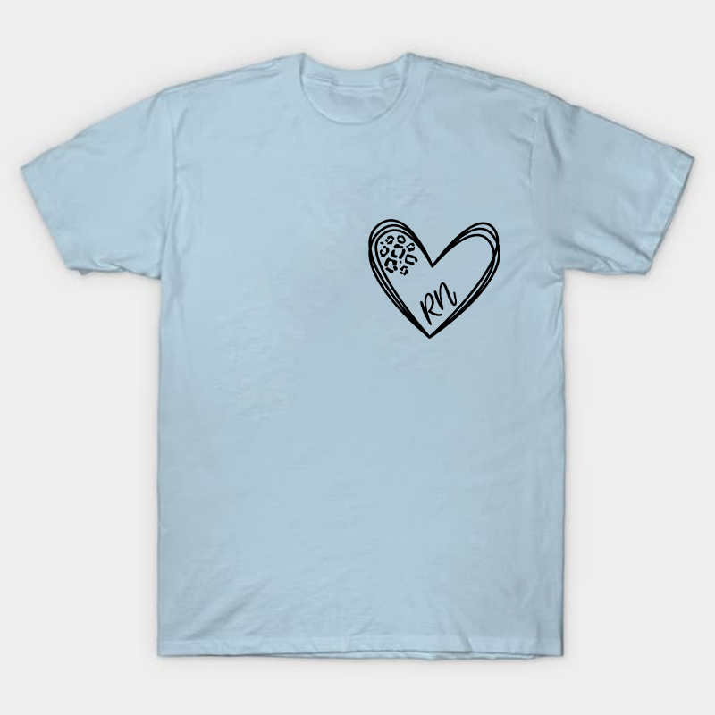 Simple Love RN Nurse T-Shirt