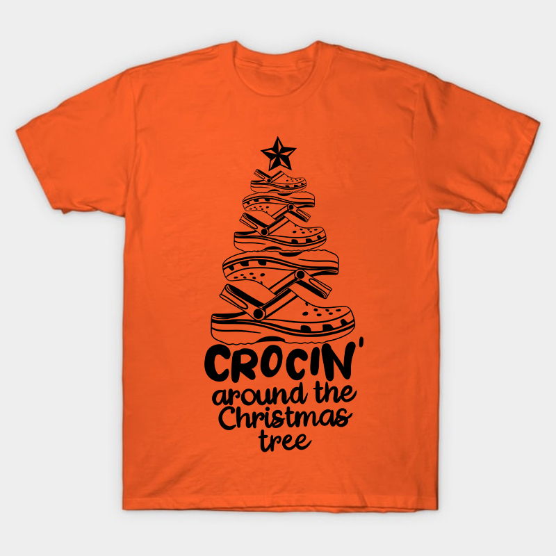 Crocin Around the Christmas Tree Nurse T-Shirt