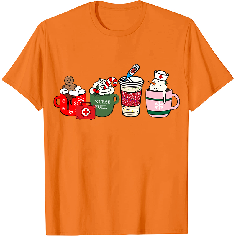 Nurse Christmas Coffee Nurse T-Shirt