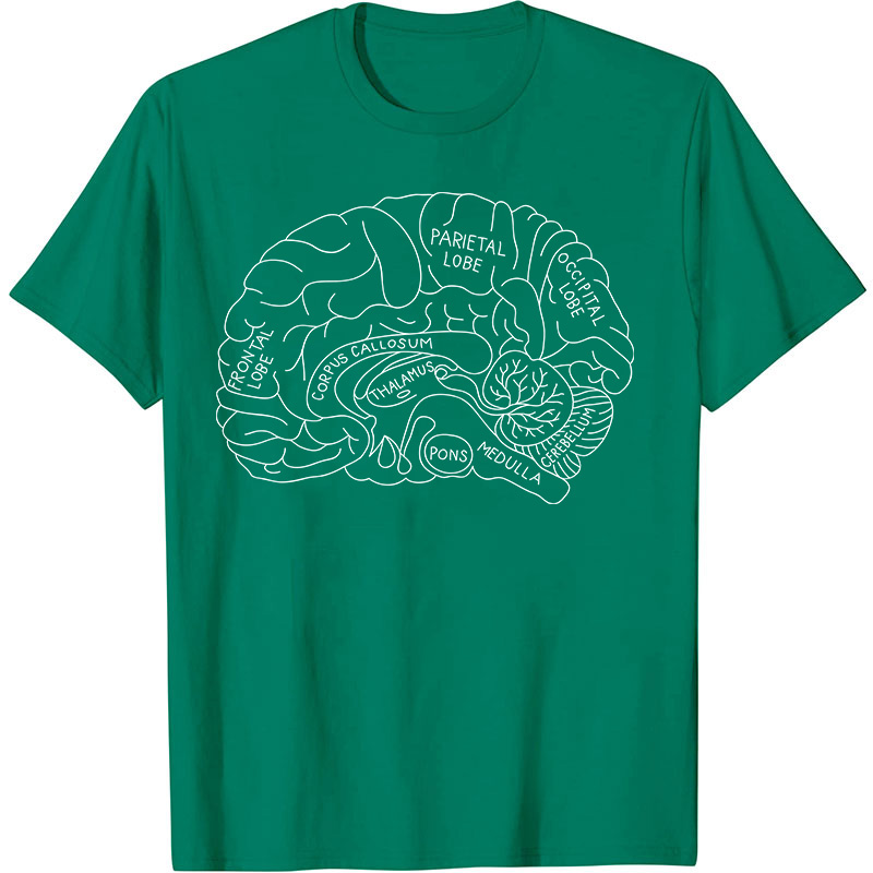 Not A Part Missing Brain Nurse T-Shirt