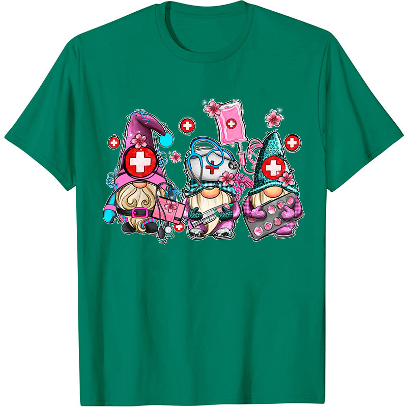 Valentine Gnome Nurse T-Shirt