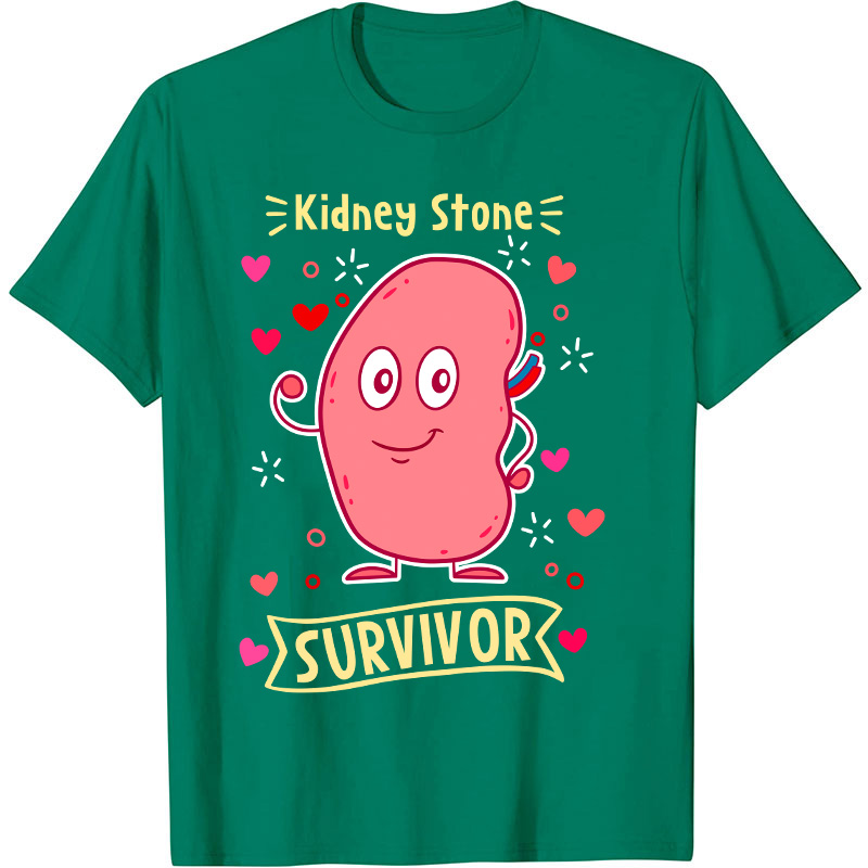 Kidney Stone Survivor Nurse T-Shirt