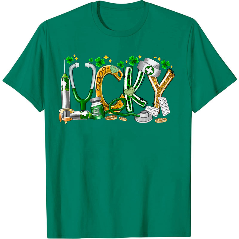 Nurse St Patricks Day Nurse T-Shirt